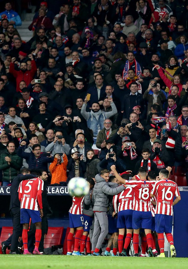 Atlético de Madrid vence a Bayer Leverkusen en Champions League (@Atleti)