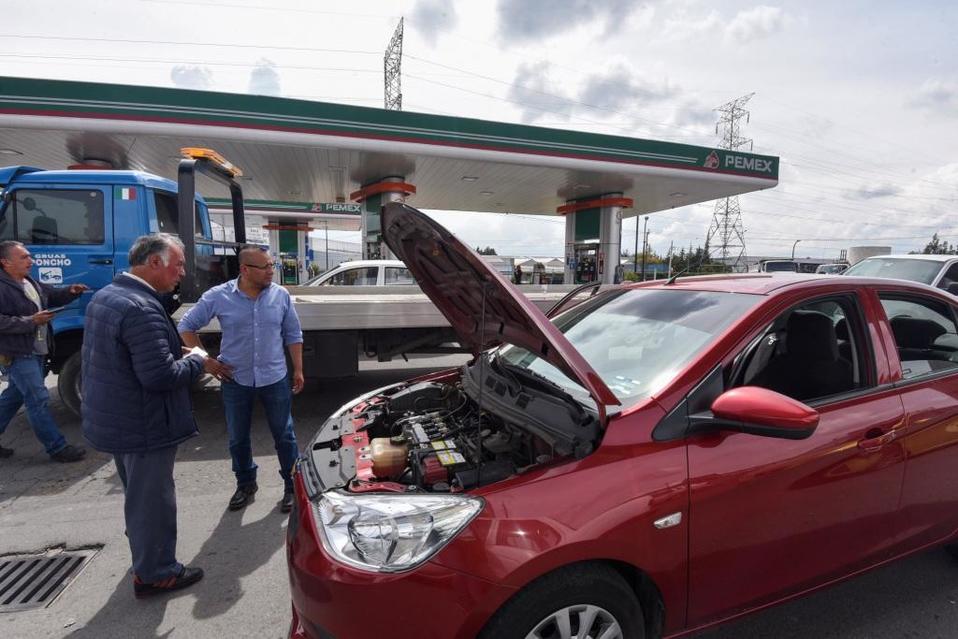 Gasolinería en Ocoyoacac, estado de México (Cuartoscuro)