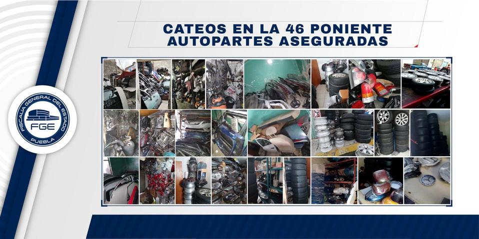 Los indicios asegurados, inmuebles y personas detenidas fueron puestas a disposición del Agente del Ministerio Público. (Especial)