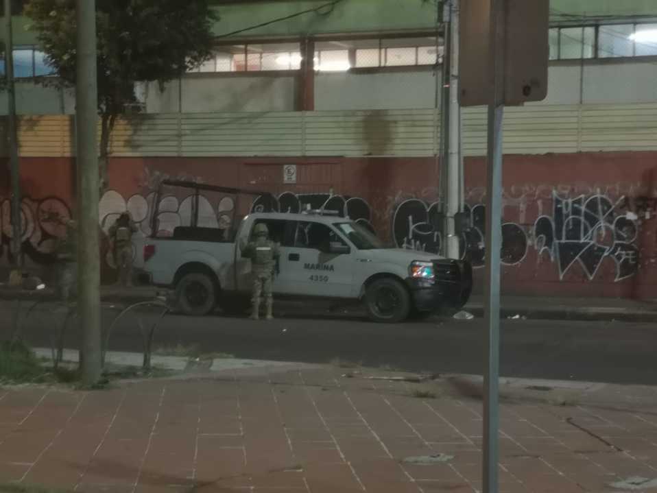 Operativo en la colonia Morelos. (César Velázquez)