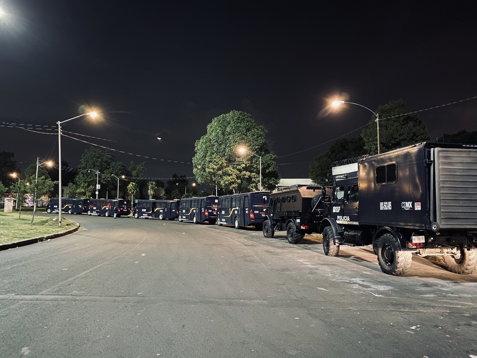 Operativo en Tepito. (Foto: Rogelio López)