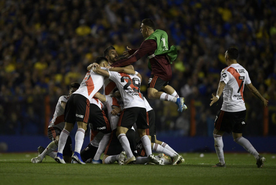 River Plate logró su pase a la Final de la Copa Libertadores (AFP)