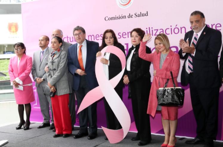 Senado arranca campaña 2019 para detección temprana de cáncer de mama/Silvia Arellano.