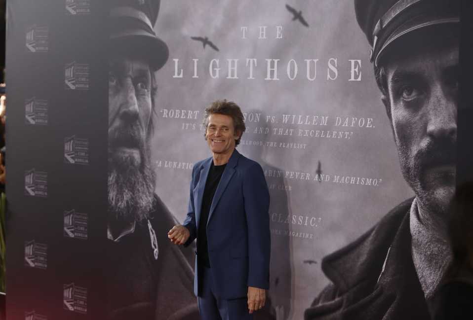 Willem Dafoe está en el Festival de Cine de Morelia para la promoción de la película 'El Faro' (Ariana Perez).