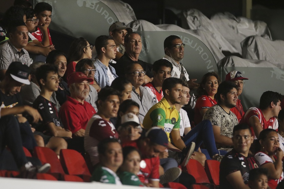 Afición del Veracruz durante el duelo ante Alebrijes de Oaxaca (Imago7)