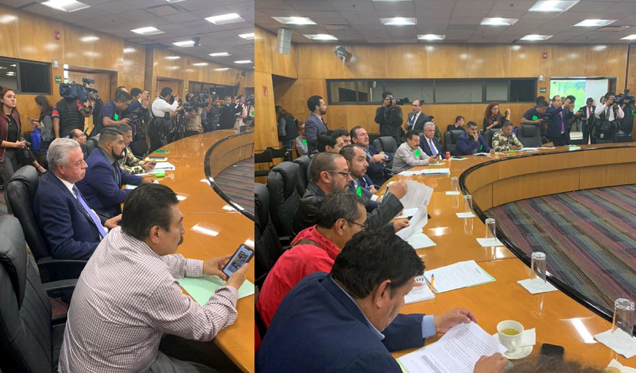 El alcalde de Torreón insistió en que los alcaldes se manifestaron de manera pacífica. (Twitter @JZERMENOI)