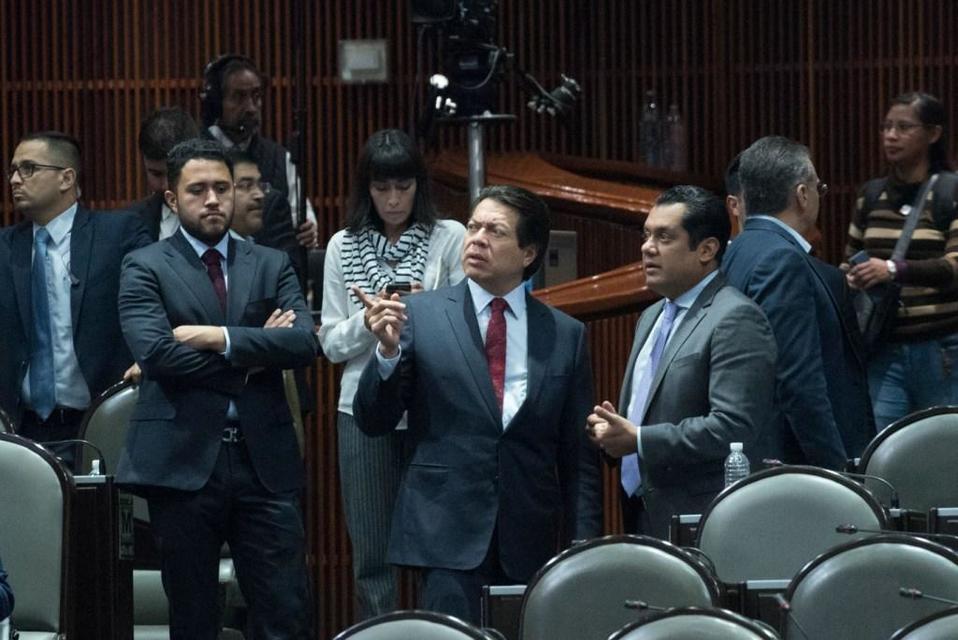 Diputados durante la sesión ordinaria del 23 de octubre en la que aprobaron creación del Instituto de Salud del Bienestar. (Cuartoscuro)