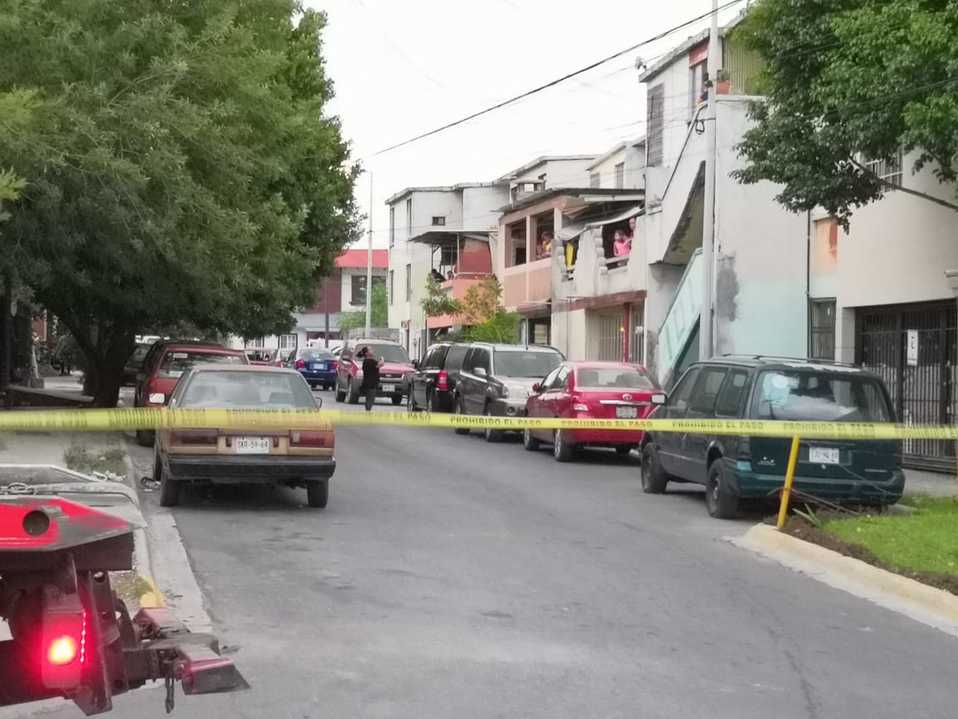 Los hechos ocurrieron en las calles Hacienda los Morales y Seguridad Social, en la colonia Hacienda Mitras. (Foto: Alexandra Amao)