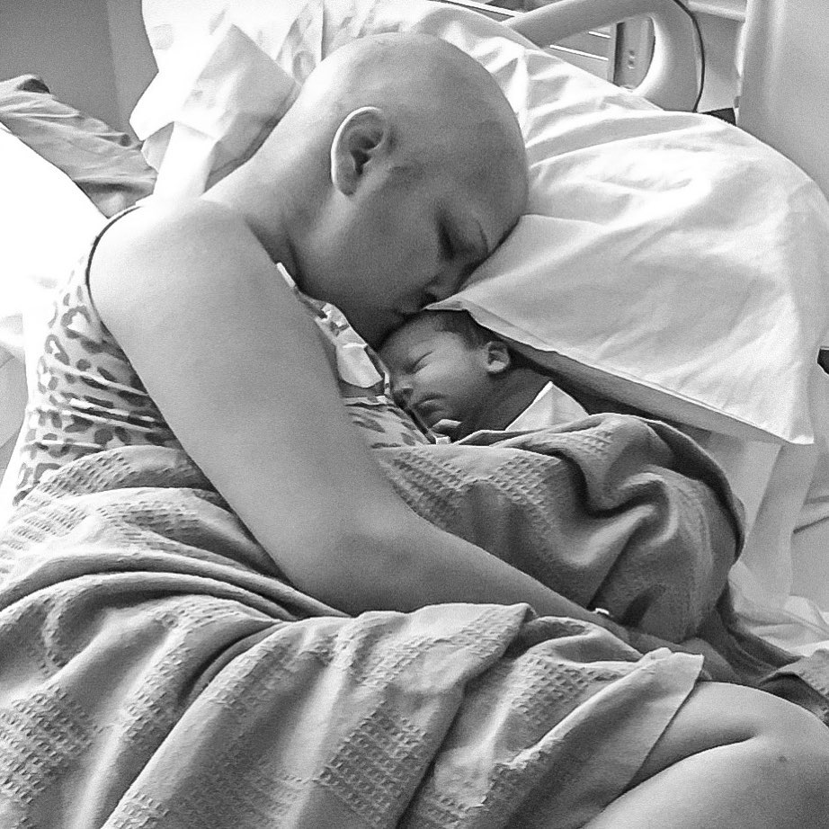 Jade decidió continuar con su embarazo a pesar de las advertencias de los doctores (Instagram).