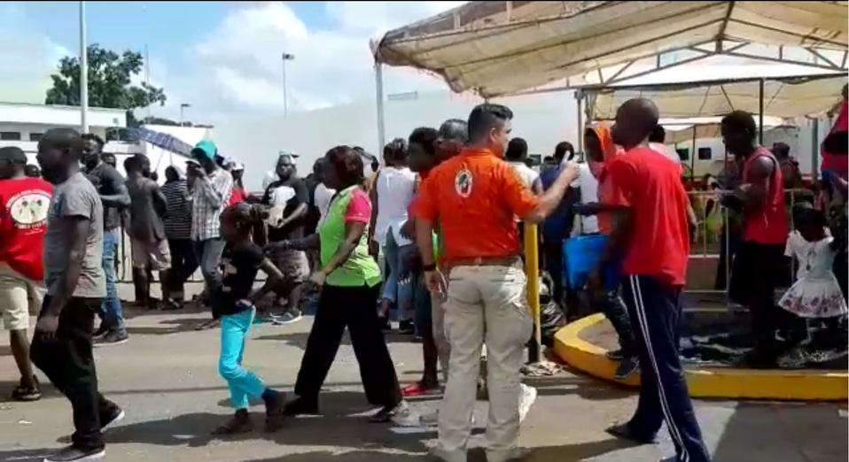 Los migrantes fueron ingresados a la estación migratoria Siglo XXI en Tapachula. (Julio Navarro Cárdenas)