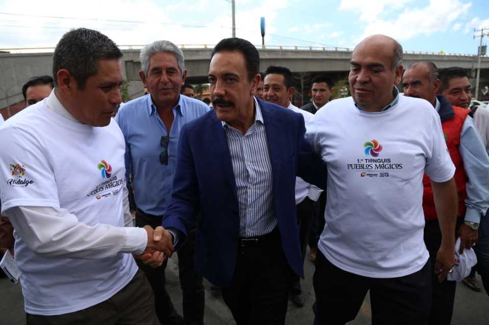 Omar Fayad, Tianguis de Pueblos Mágicos. (Jorge Sánchez)