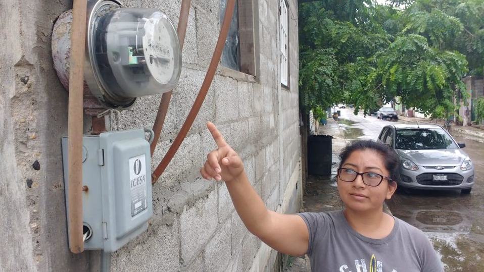 No restablecen luz a colonias de Tampico y Altamira tras paso de tormenta (Foto/Jesús Alberto García)