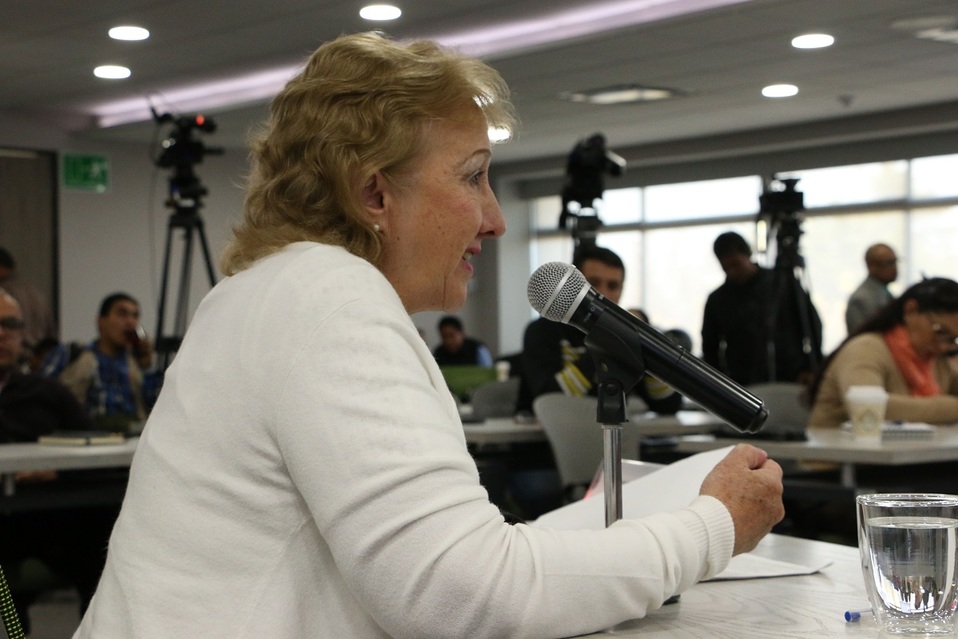 Rosa María Cruz Lesbros, integrante del Comité de Participación Ciudadana del Sistema Nacional Anticorrupción, (Cuartoscuro)