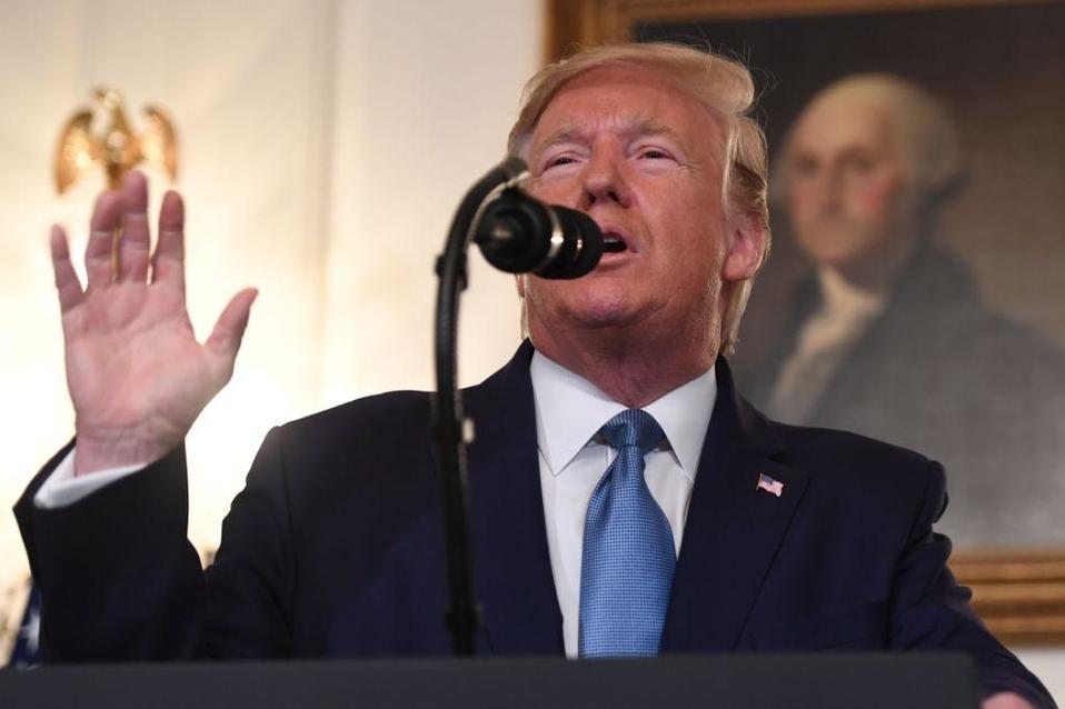 Trump anunció el levantamiento de sanciones a Turquía. | AFP