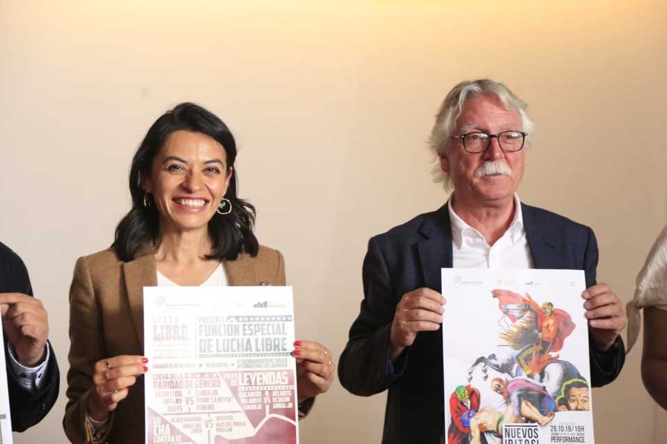 Alejandra Santamaría Llerandi explicó que para este espectáculo se plantea una cartelera incluyente. (Andrés Lobato)