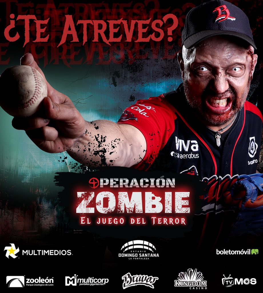 Los Bravos darán un juego con los jugadores disfrazados de zombies y momias (Twitter @NacimosBravos)