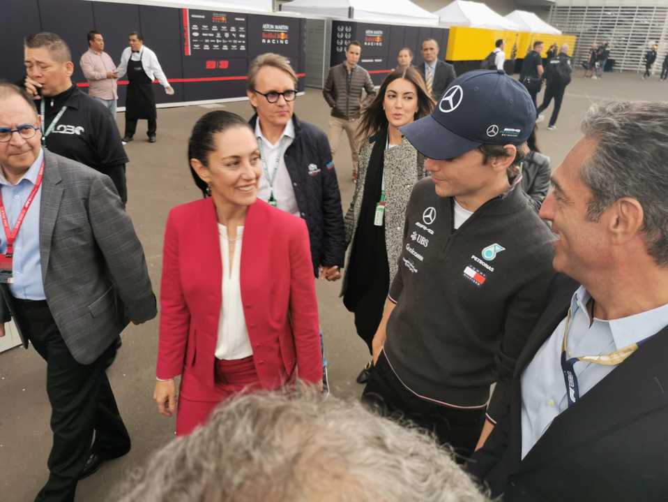 Claudia Sheinbaum en el Autódromo Hermanos Rodríguez (Especial)