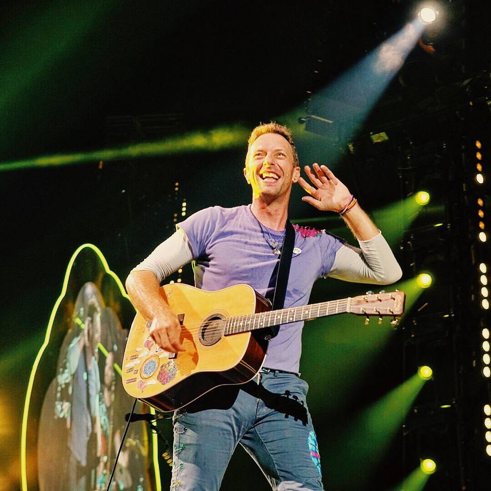 Coldplay anuncia las canciones de su nuevo disco en el periódico (Instagram).