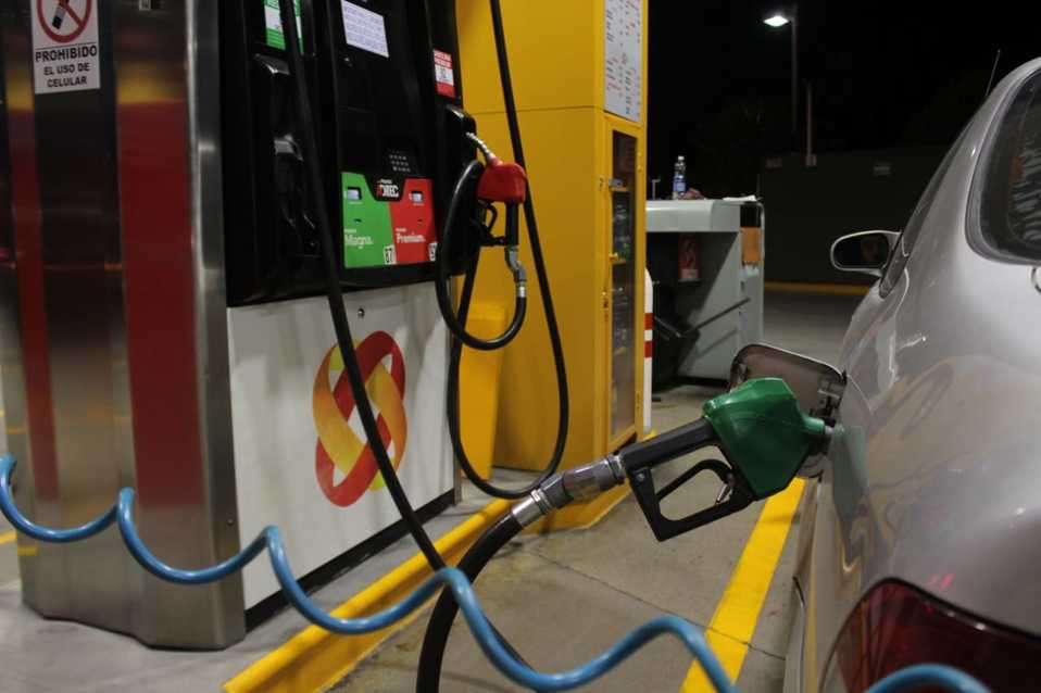Falsa alama de escasez de gasolina. (Foto: Dany Béjar)
