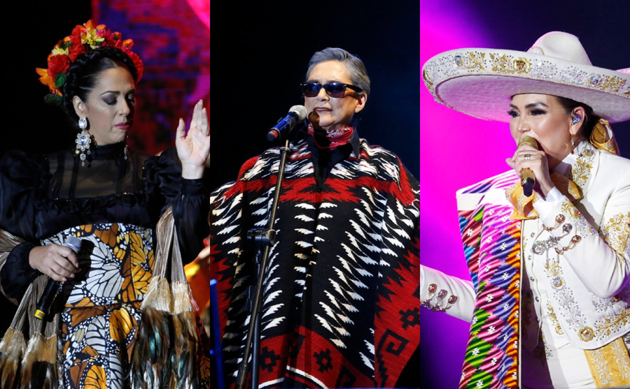 Con cerca de dos hora de música popular, se llevó a cabo con éxito el homenaje a Chavela Vargas. (Rolando Riestra)
