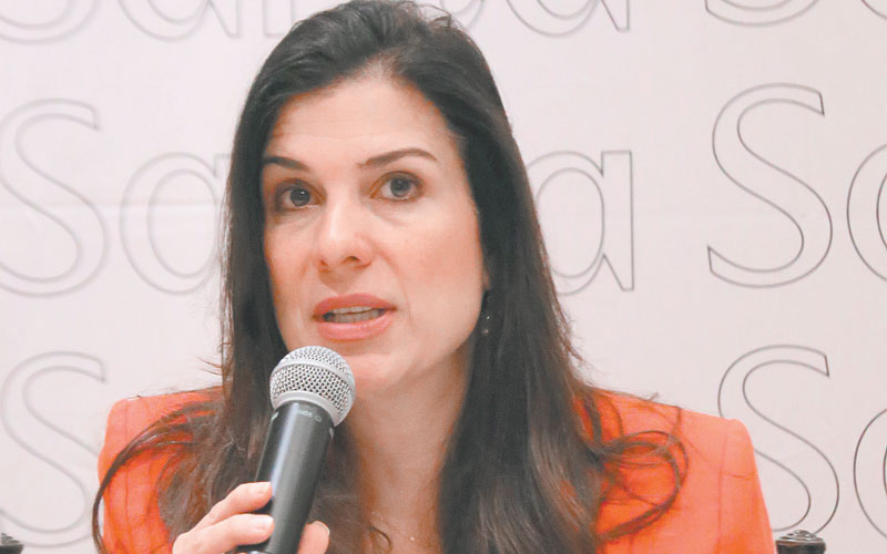 Lorenia Canavati ofreció detalles de los eventos. (Foto: Raúl Palacios)