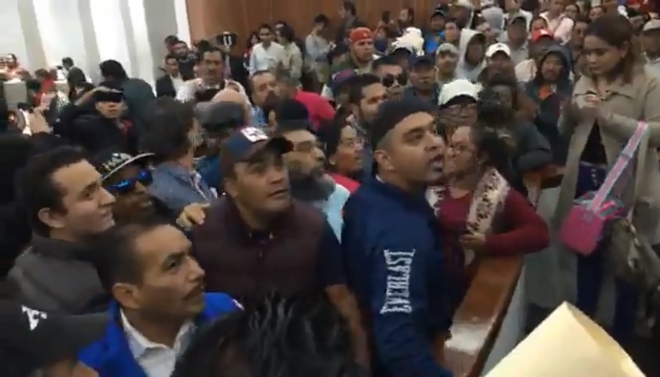 Los protagonistas fueron identificados como simpatizantes de Xavier Nava Palacios. (captura de pantalla)