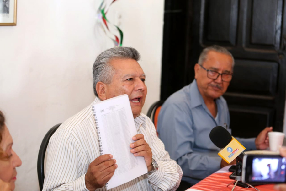 Dijo que una vez ratificadas las inconsistencias, se habrá de interponer una denuncia penal. (Luis Alatorre)