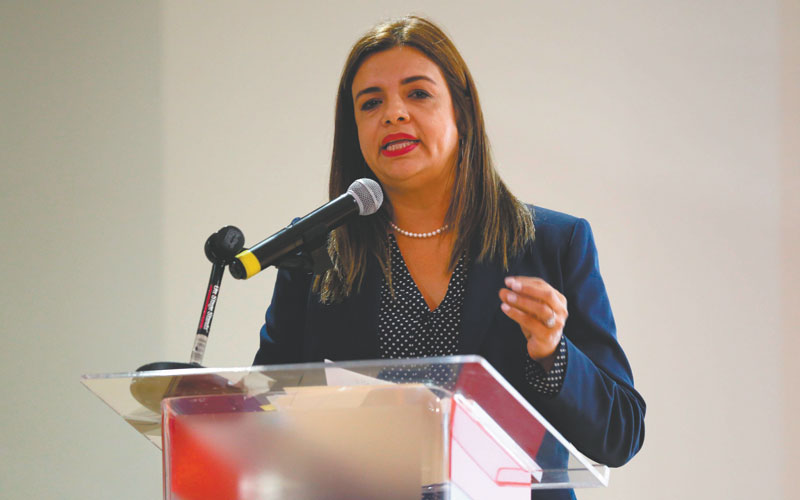 Esta semana fue electa como nueva magistrada del TEE. (RAÚL PALACIOS/ ARCHIVO)