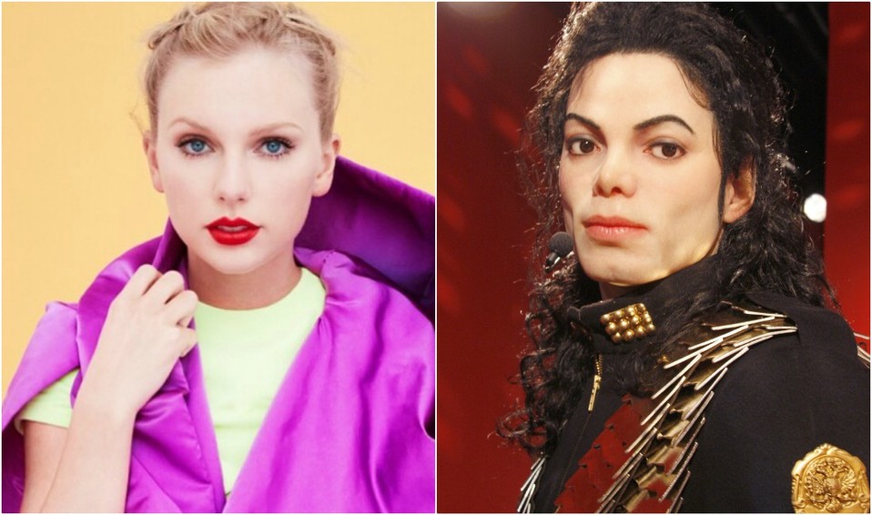 Taylor Swift podría vencer a Michael Jackson en los AMA (Instagram/Shutterstock).