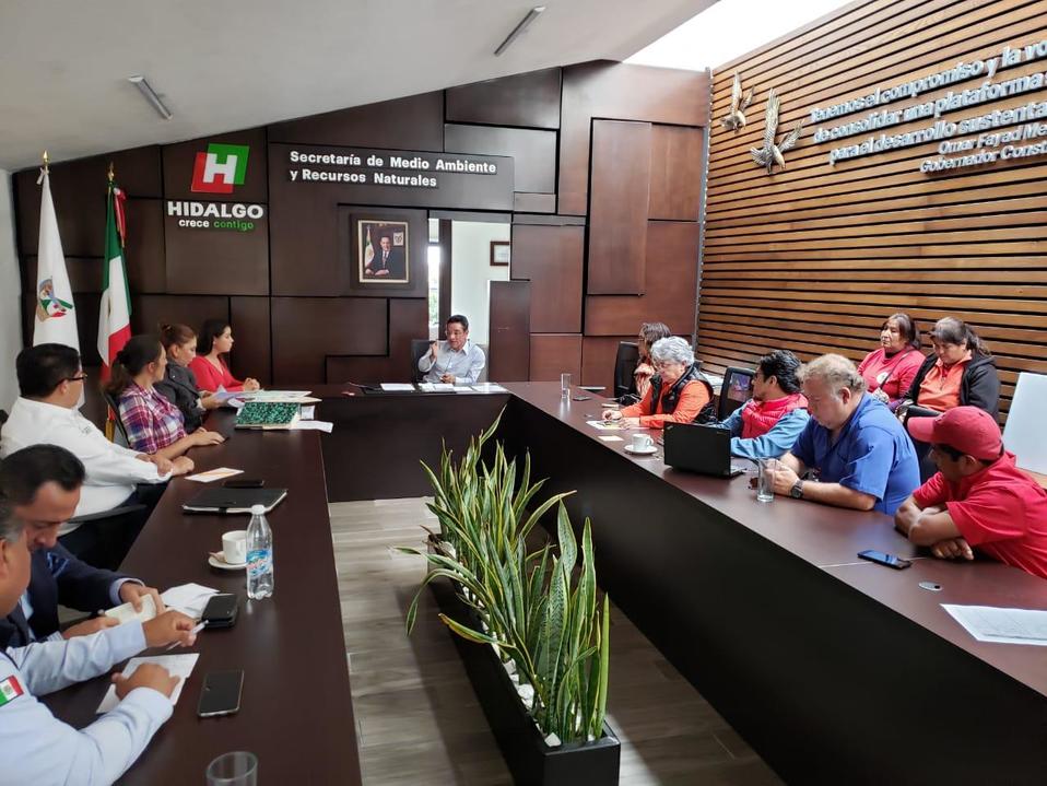 Integrantes de la organización ambientalista Movimiento Social por la Tierra (MST). (Cortesía)