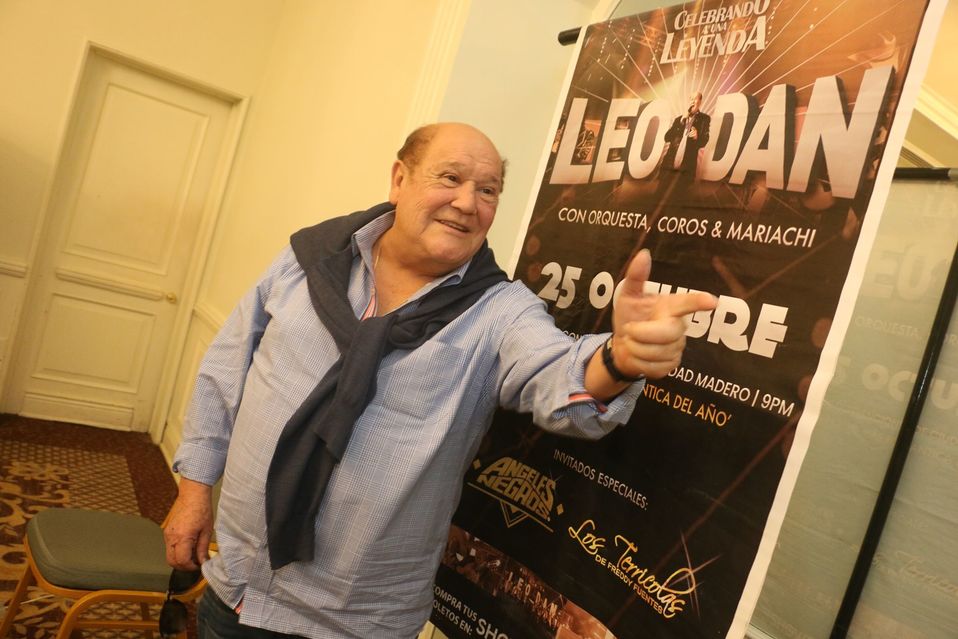 Leo Dan realiza gira Celebrando a una leyenda” en la Zona Conurbada (Foto/José Luis Tapia)