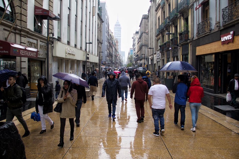 Lluvias ligeras en nueve alcaldías de la Ciudad de México. (Cuartoscuro)