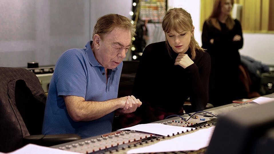 Taylor Swift y Andrew Lloyd Webber componen canción para Cats (Instagram).