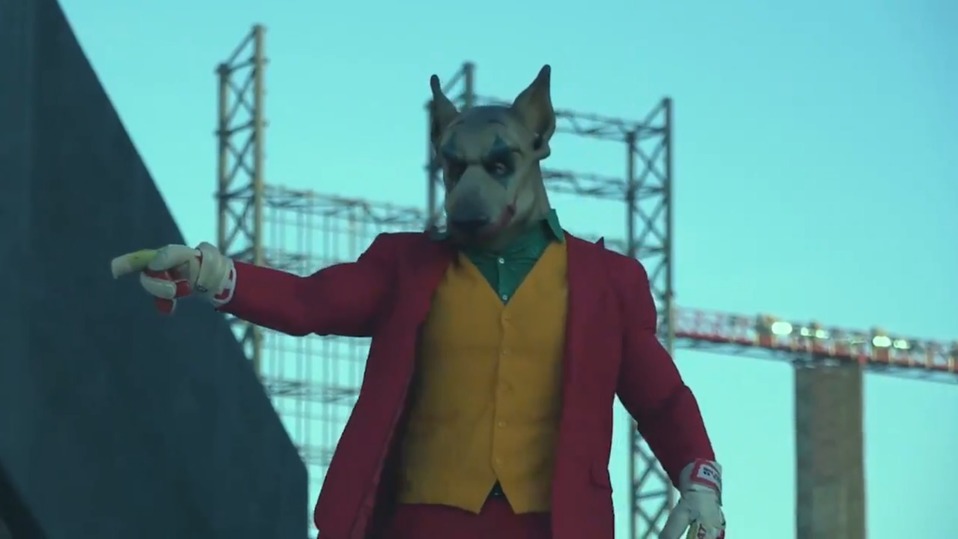 'Xolo Mayor' disfrazado como el villano Joker (Twitter: @Xolos)
