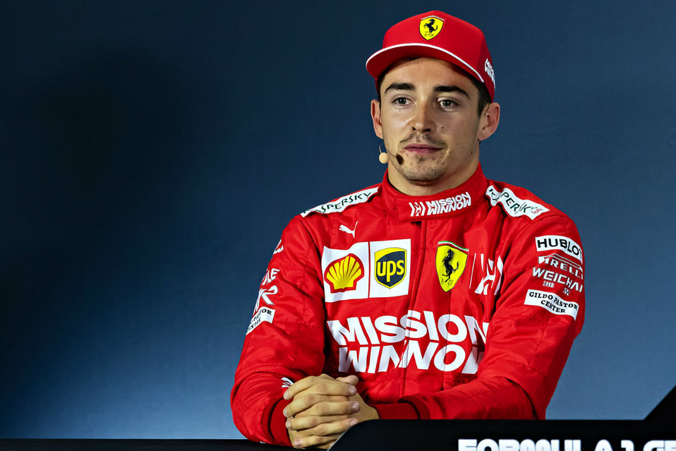 Charles Leclerc largará en la primera posición tras la sanción a Max Verstappen en el Gran Premio de México 2019 (Imago7)