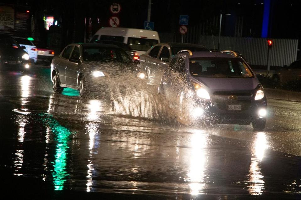 Encharcamiento de agua en CdMx. (Archivo Cuartoscuro)