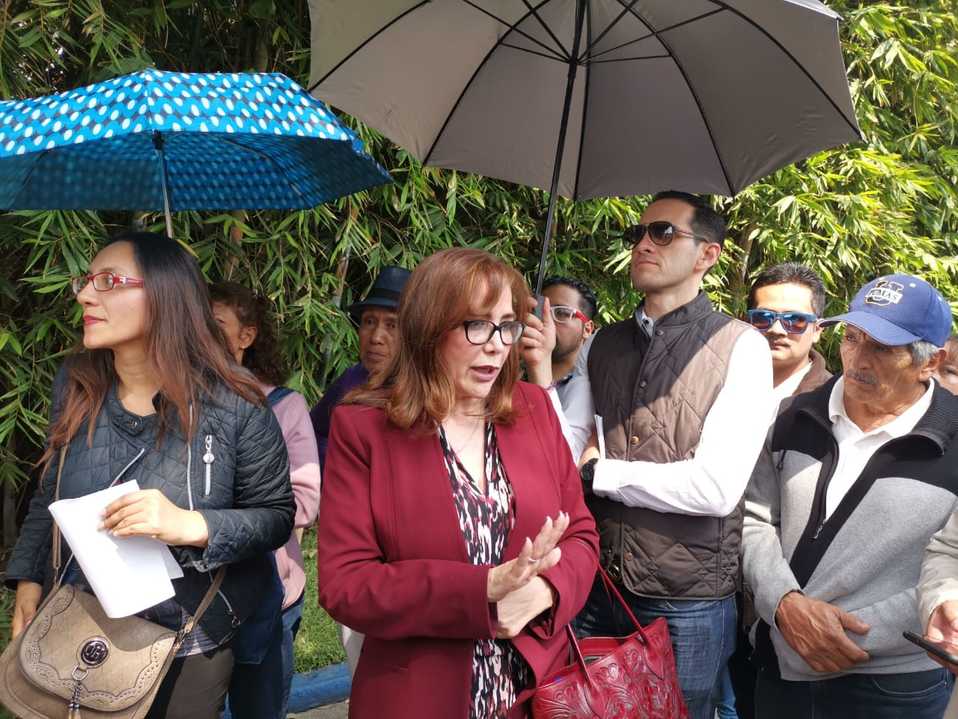 Yeidckol Polevnsky, secretaria general en funciones de presidenta de Morena (Liliana Padilla)