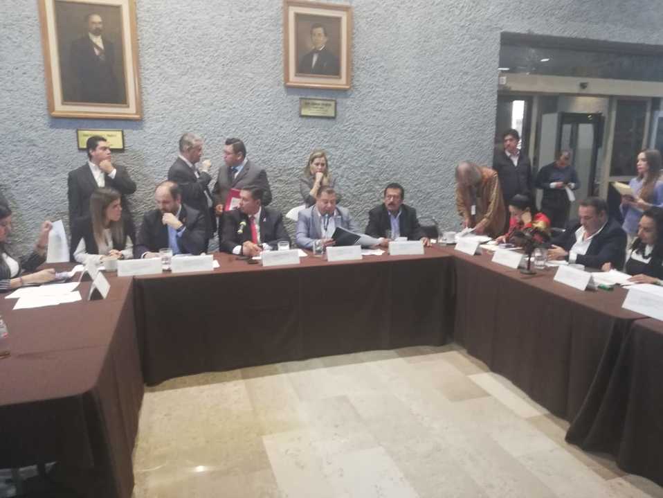 La Comisión de Justicia y Seguridad del Congreso (Foto: Eduardo Mendieta)