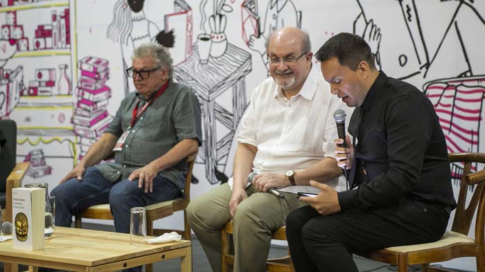 “Cualquiera que se considere un escritor serio tendría que interesarse en Cervantes, finalmente es uno de los padres de la novela”, dijo el autor. Fil
