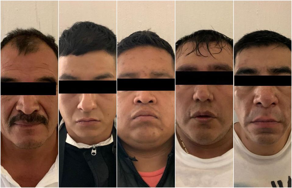 Detenidos en operativo en la colonia Guerrero. (Jorge Becerril)
