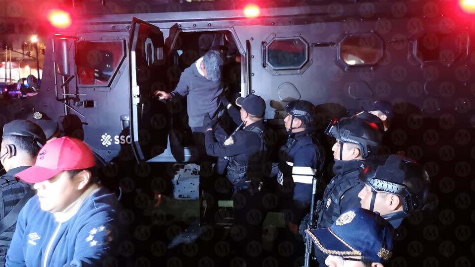 Los detenidos fueron trasladados a la agencia del Ministerio Público. (Jorge becerril)