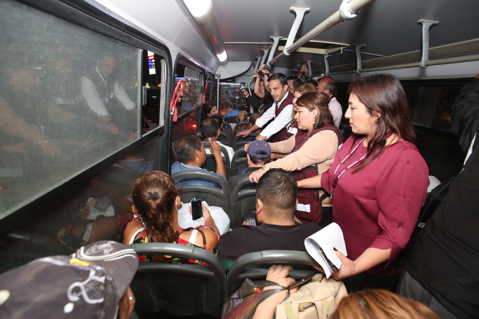 El director de la AET invitó a los diputados a realizar una inspección al transporte público. (Raúl Palacios)