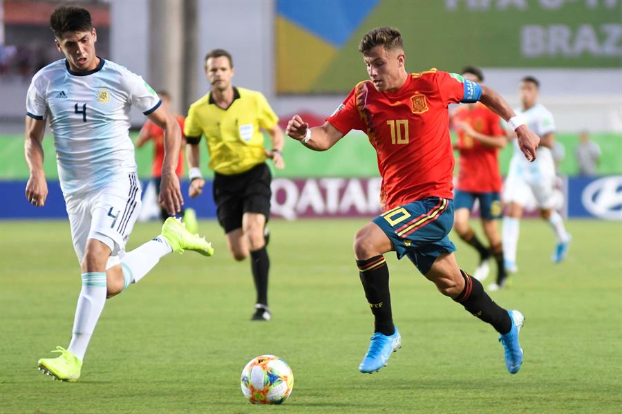 España y Argentina empatan sin goles en su debut en el Mundial Sub 17 (EFE)