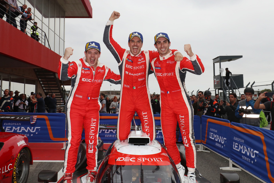'Memo' Rojas Jr. se coronó en el European Le Mans Series (Cortesía)