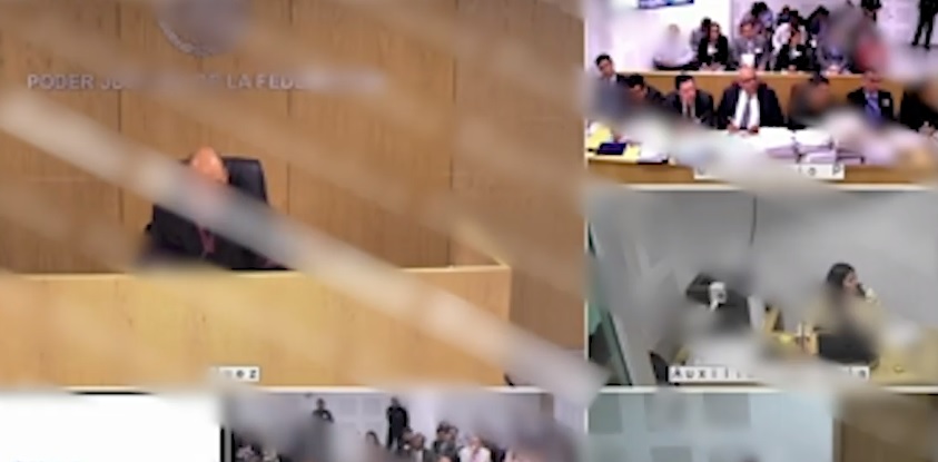 La persona que sacó a la luz este video cometió un delito, pero no se castiga a quien lo reproduce./ Especial