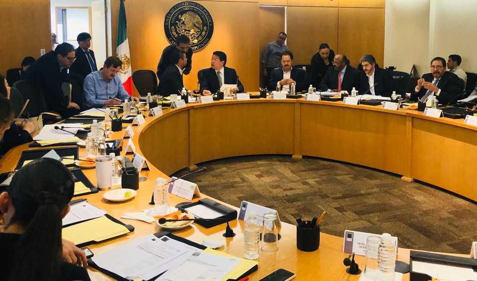 Reunión de la Junta de Coordinación Política en la Cámara de Diputados (Especial)