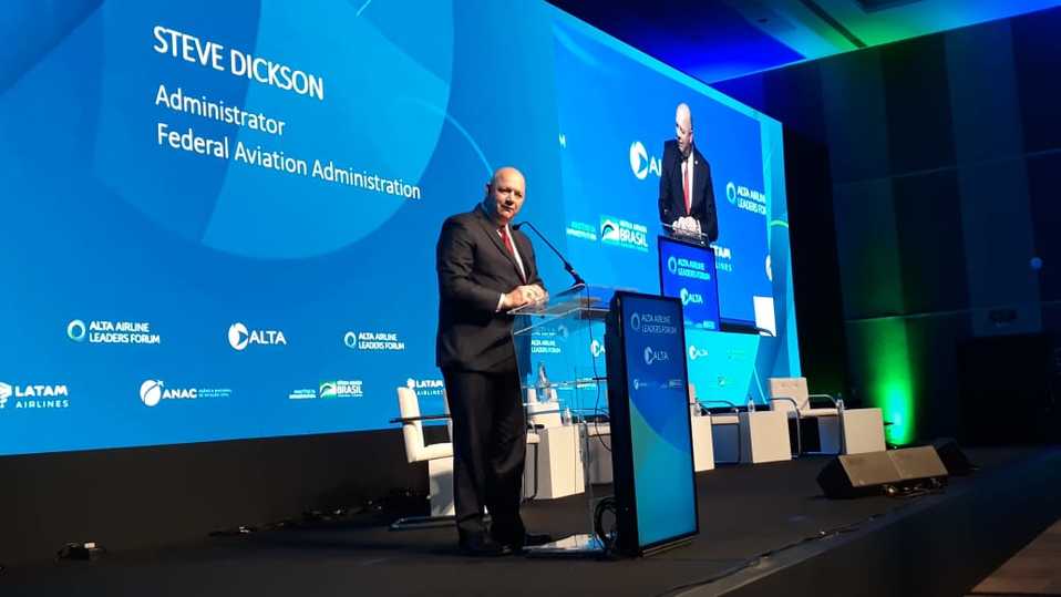 Stephen Dickson, administrador de la FAA (ALTA)