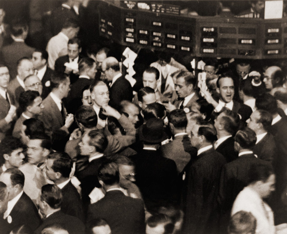 Aglomeración de operadores en Wall Street (Especial)