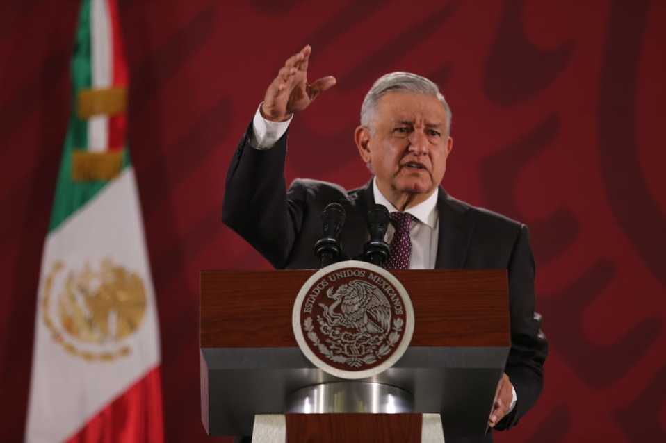 AMLO pide a diputados hacer historia con la eliminación del fuero presidencial/Javier Ríos.