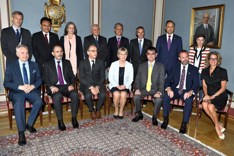 Los delegados que asistieron a la Reunión de Estocolmo sobre Desarme Nuclear y el Tratado de No Proliferación (NPT). (Reuters)